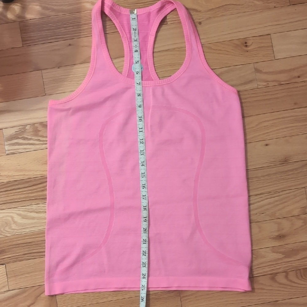 Pink Racerback Tank Top - Picture 3 of 4